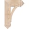 Ekena Millwork Thorton Arts & Crafts Smooth Bracket, Douglas Fir, 5 1/2"W x 18"D x 26"H BKT06X18X26THR03SDF - alternate 2